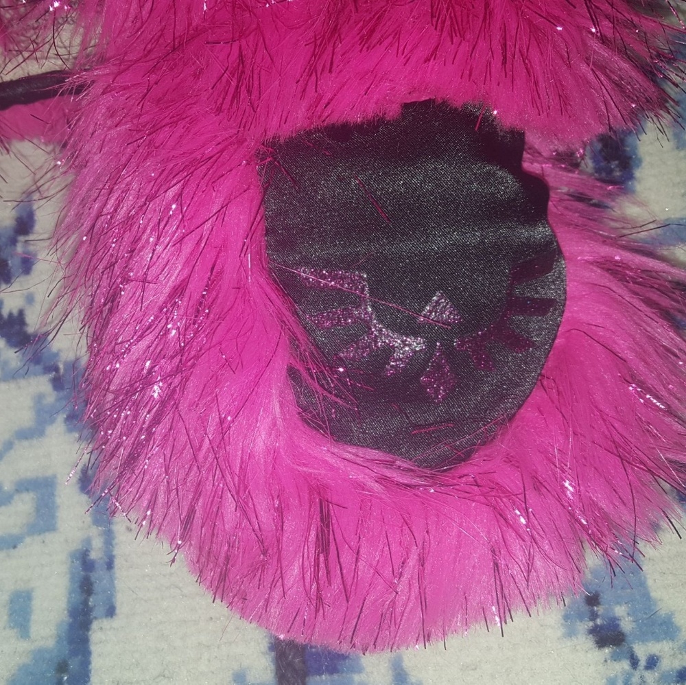 Spirithoods Pink Electric Kitty Half Hood EUC Rare - Picture 5 of 8